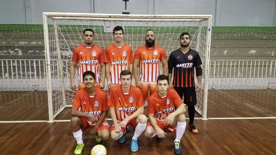 Time posado para foto — Futsal 2018