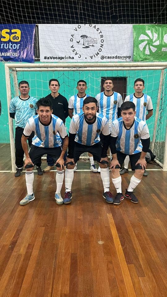 Time posado para foto — 12° CAMPEONATO DE FUTSAL 2026