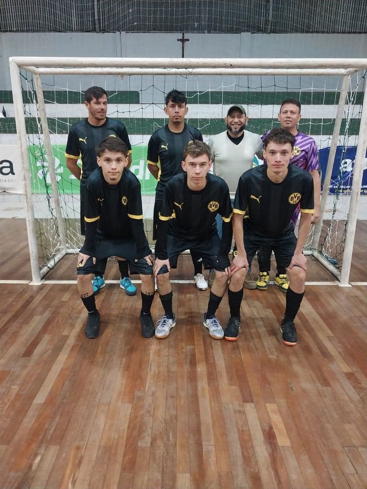 Time posado para foto — 12° CAMPEONATO DE FUTSAL 2026