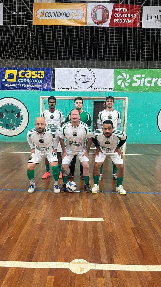 Time posado para foto — 12° CAMPEONATO DE FUTSAL 2026
