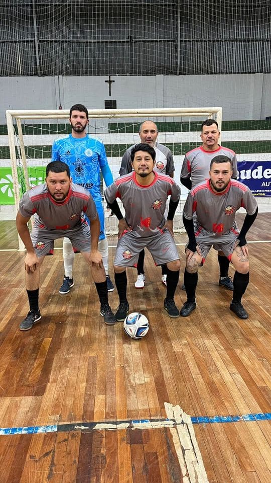 Time posado para foto — 12° CAMPEONATO DE FUTSAL 2026
